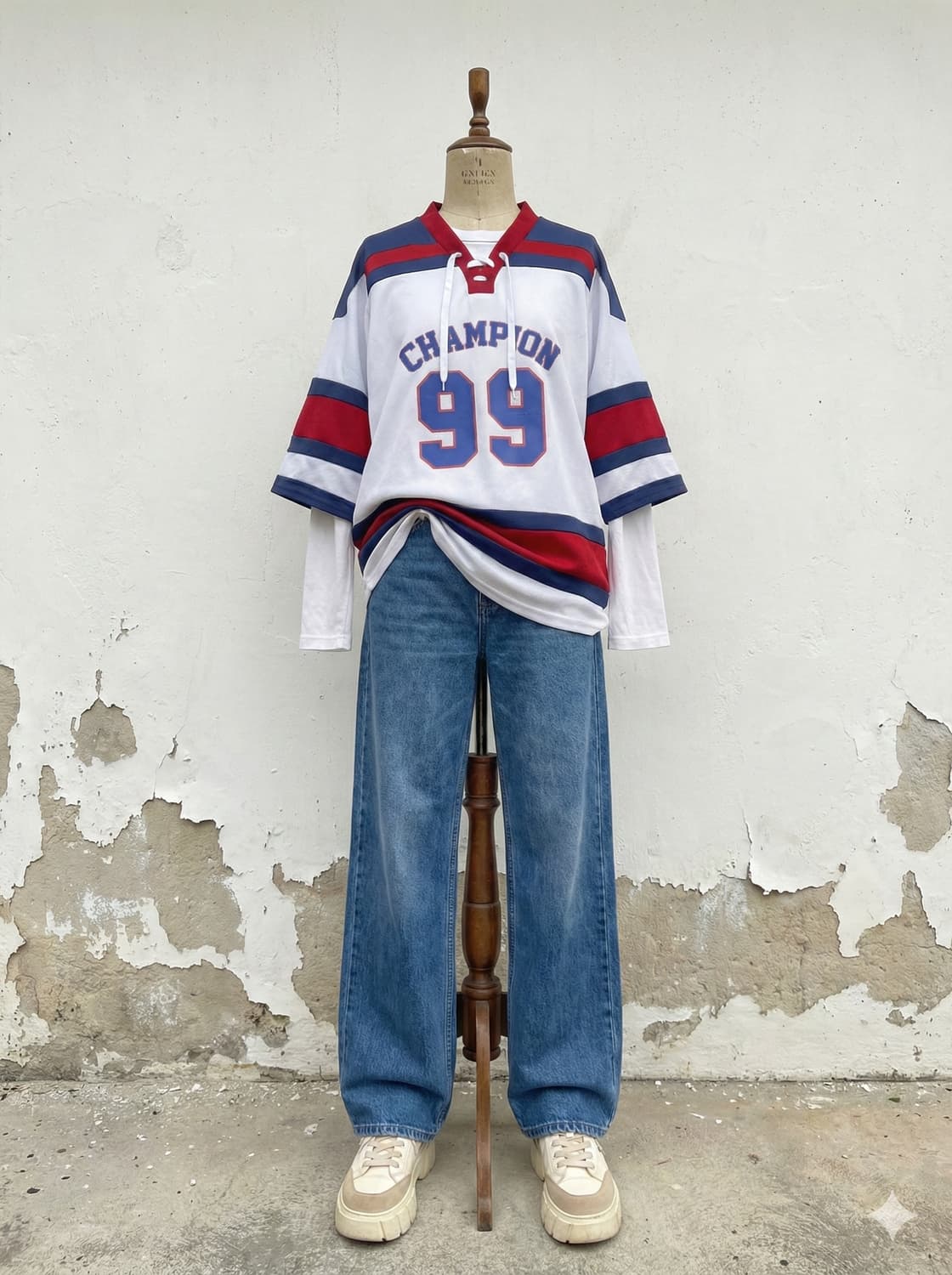 레이스업 챔피언 하키 저지 상품이미지2