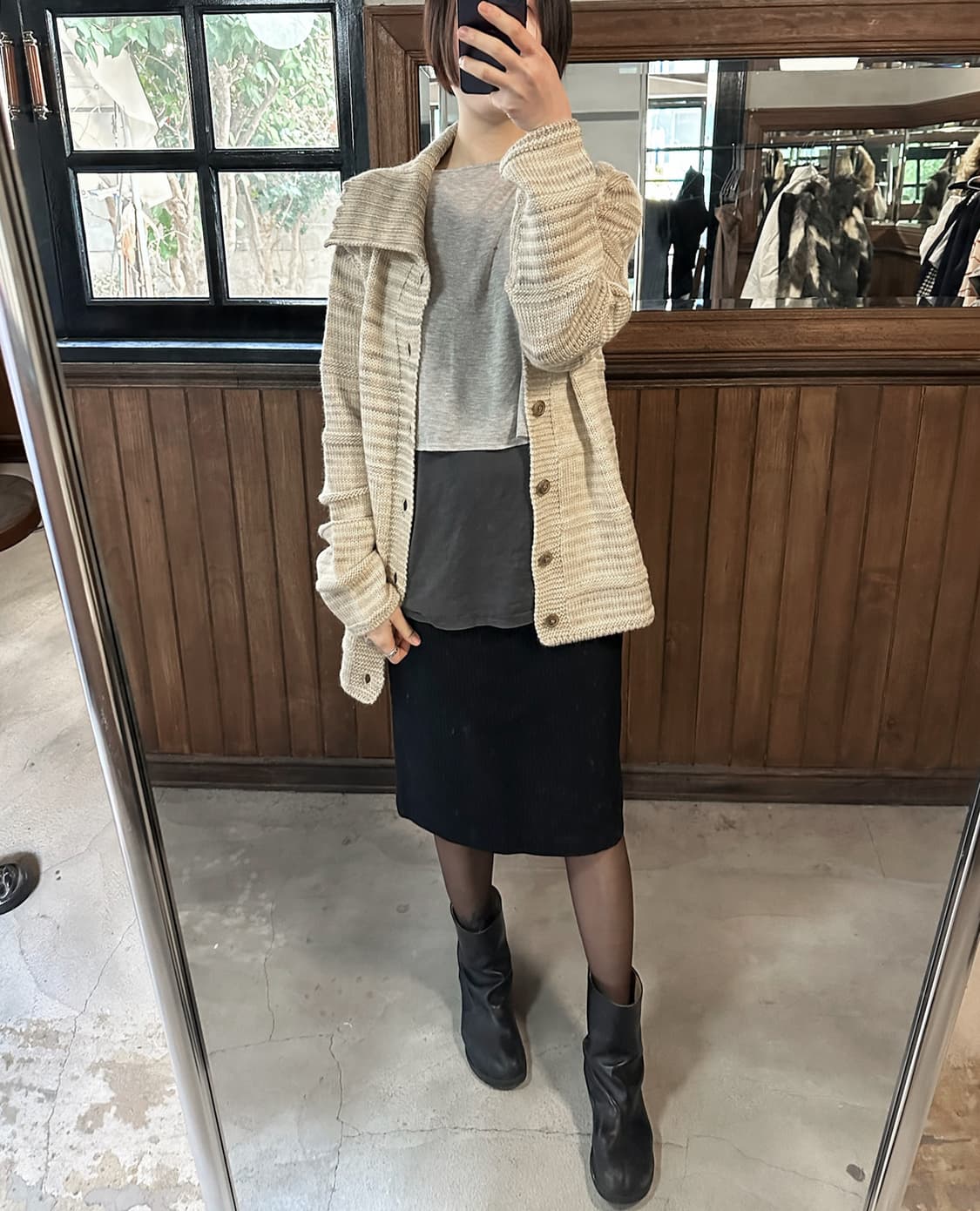 HUGO BOSS striped knit jacket cardigan 상품이미지3