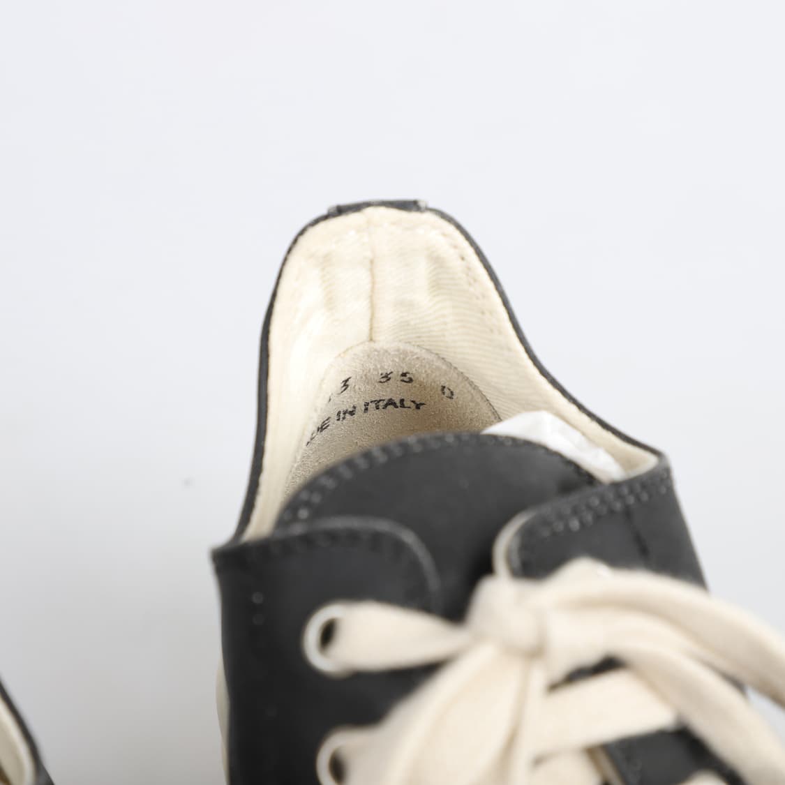 35 / Rick Owens 릭오웬스 커버 라몬즈 로우 블랙 상품이미지7