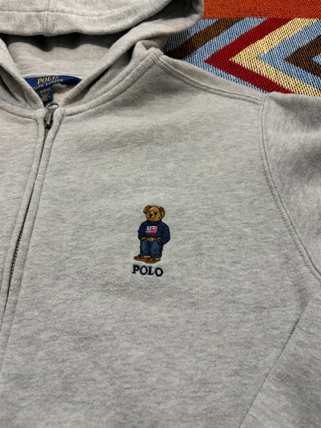 44-55) 폴로 테디베어 후드집업 기모 상품이미지2