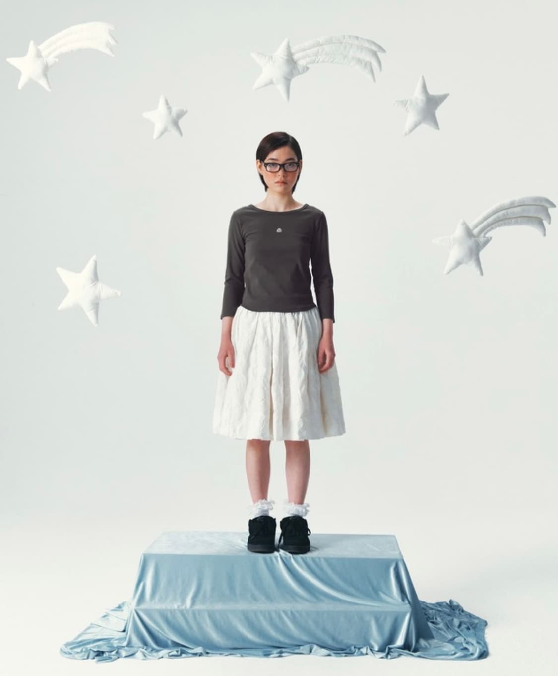 코이세이오 심볼 로고 카프리 슬리브 티셔츠 다크브라운 상품이미지2