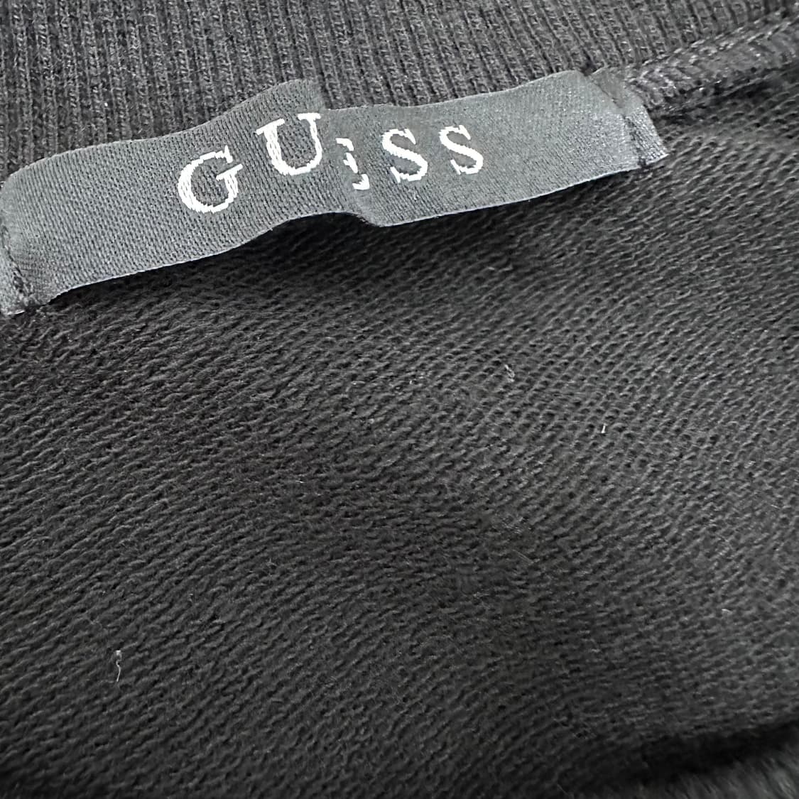 GUESS 게스 여성 긴팔티셔츠 블랙 S 상품이미지3