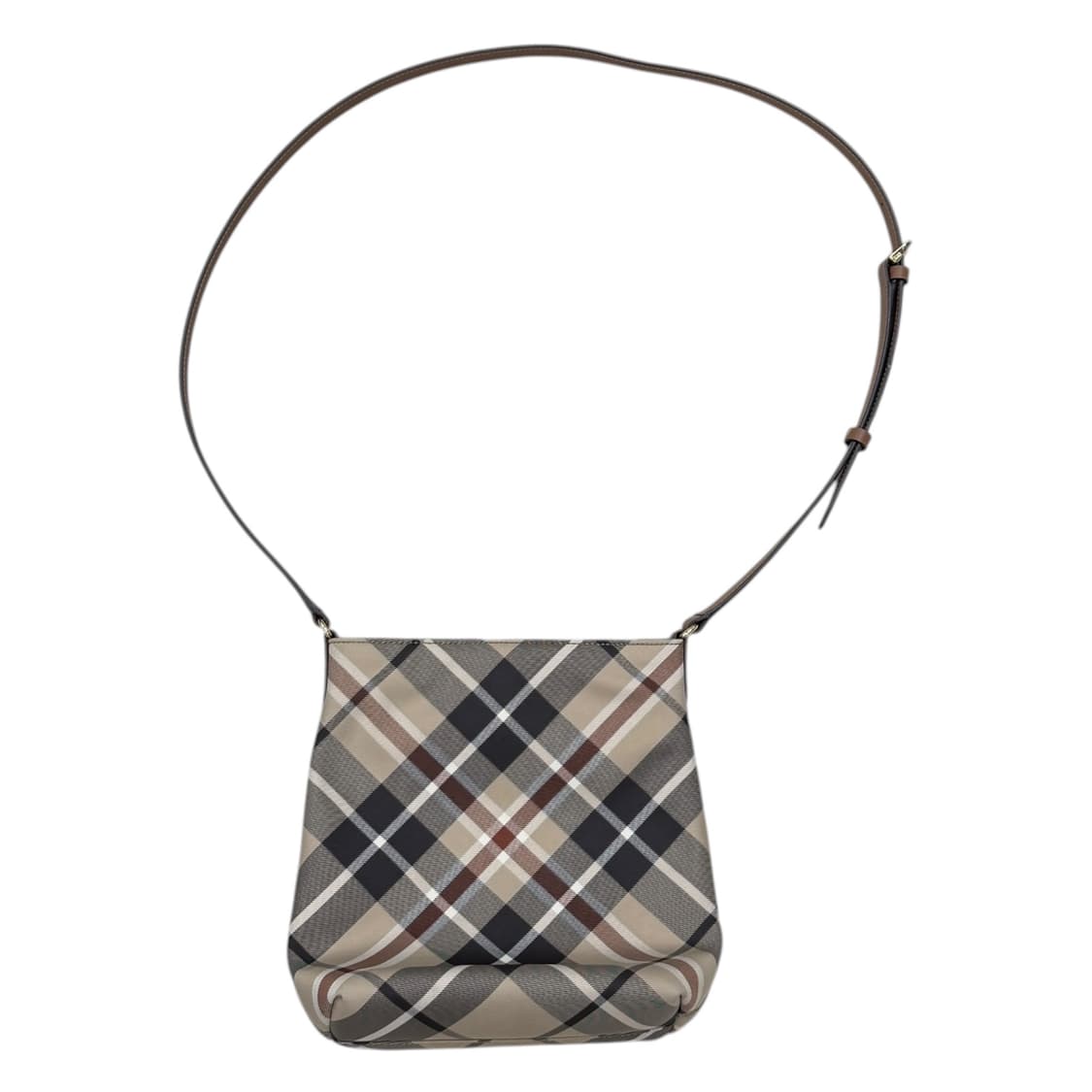 DAKS 닥스 여성 브라운 체크 크로스백 가방 상품이미지3