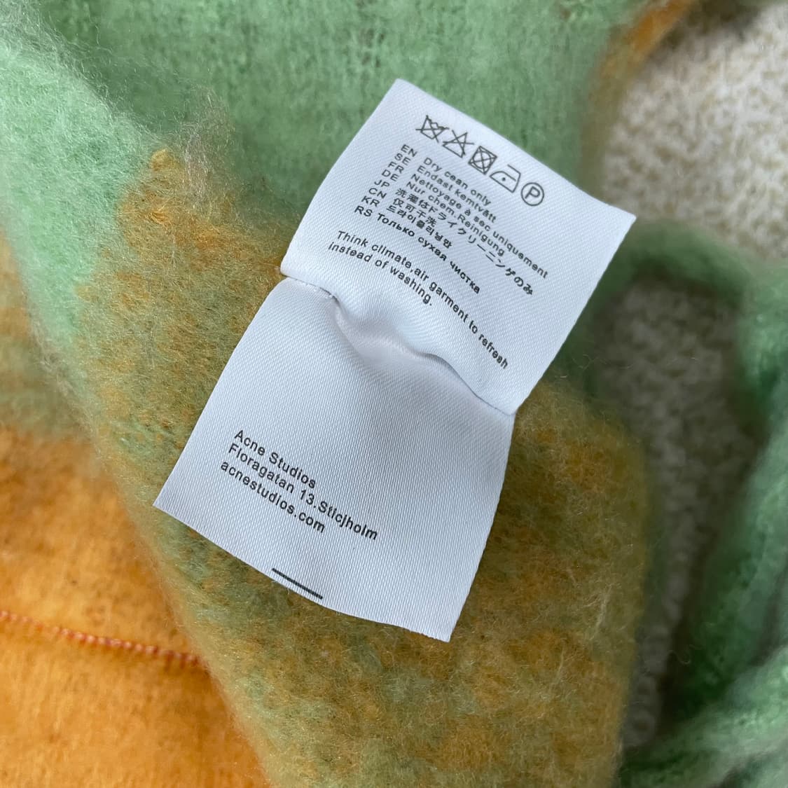 아크네스튜디오 모헤어 머플러 목도리 상품이미지5