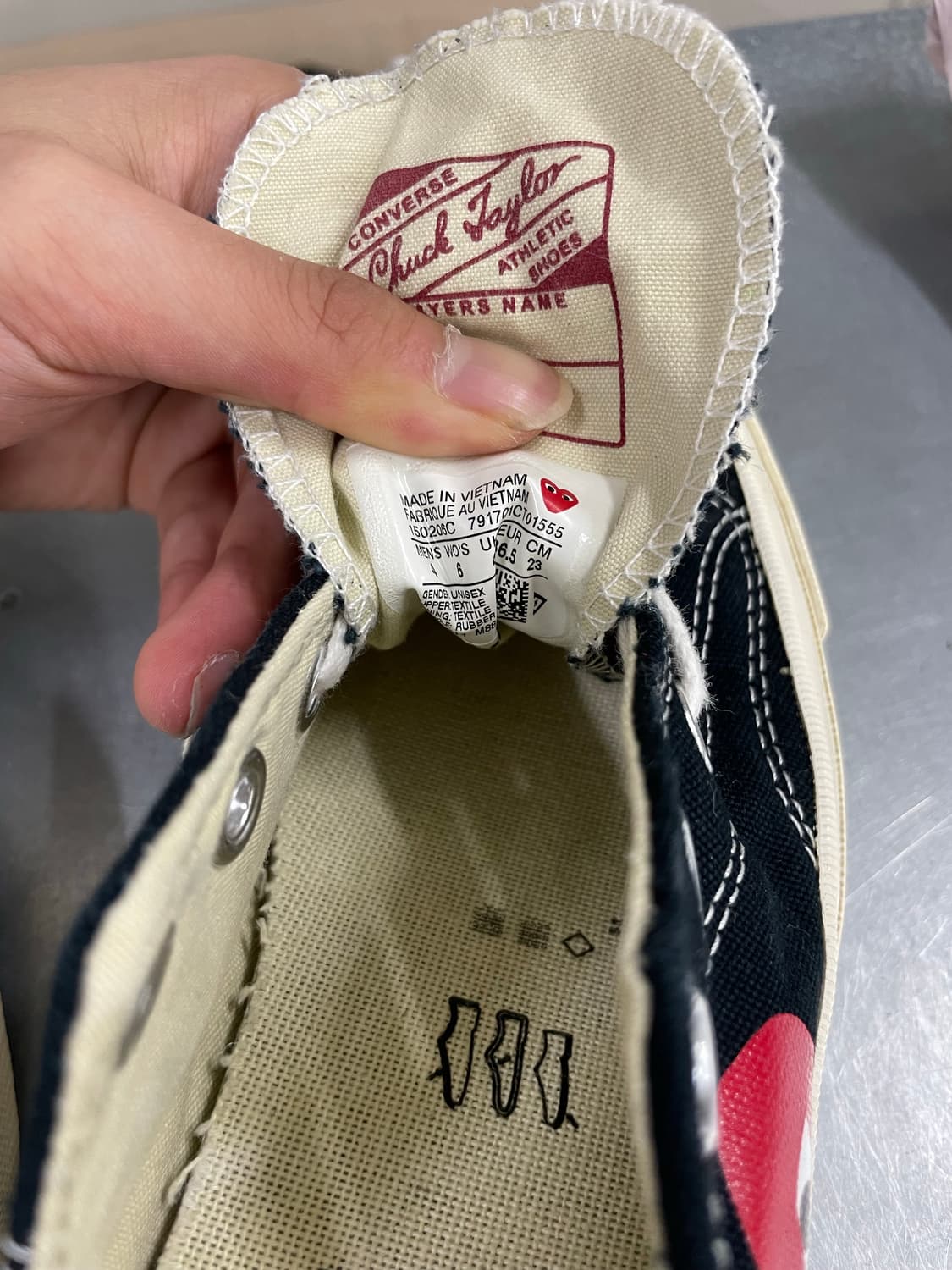 컨버스 X 꼼데가르송 척 70 230 상품이미지8