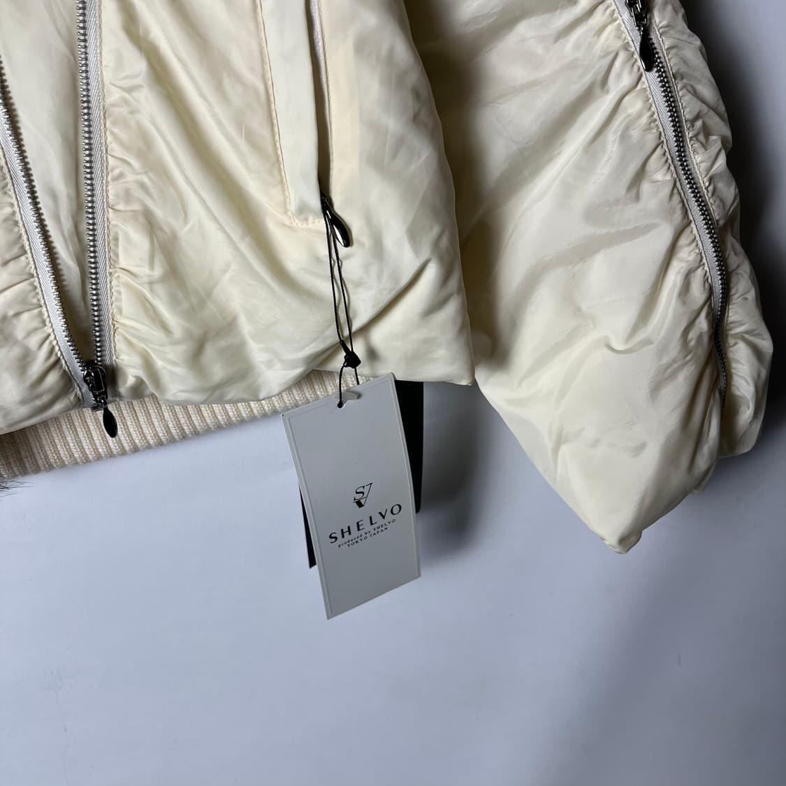 [JPN] 퍼 트리밍 멀티지퍼 다운자켓 (새상품) 상품이미지4