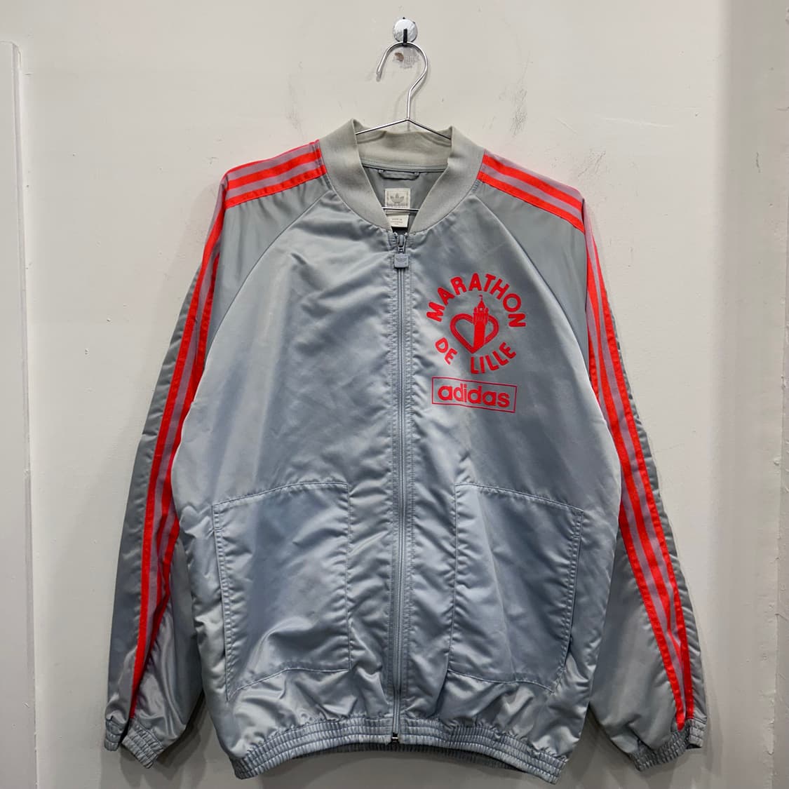 아디다스 올드스쿨 마라톤 드 릴 래글런 바람막이 상품이미지2