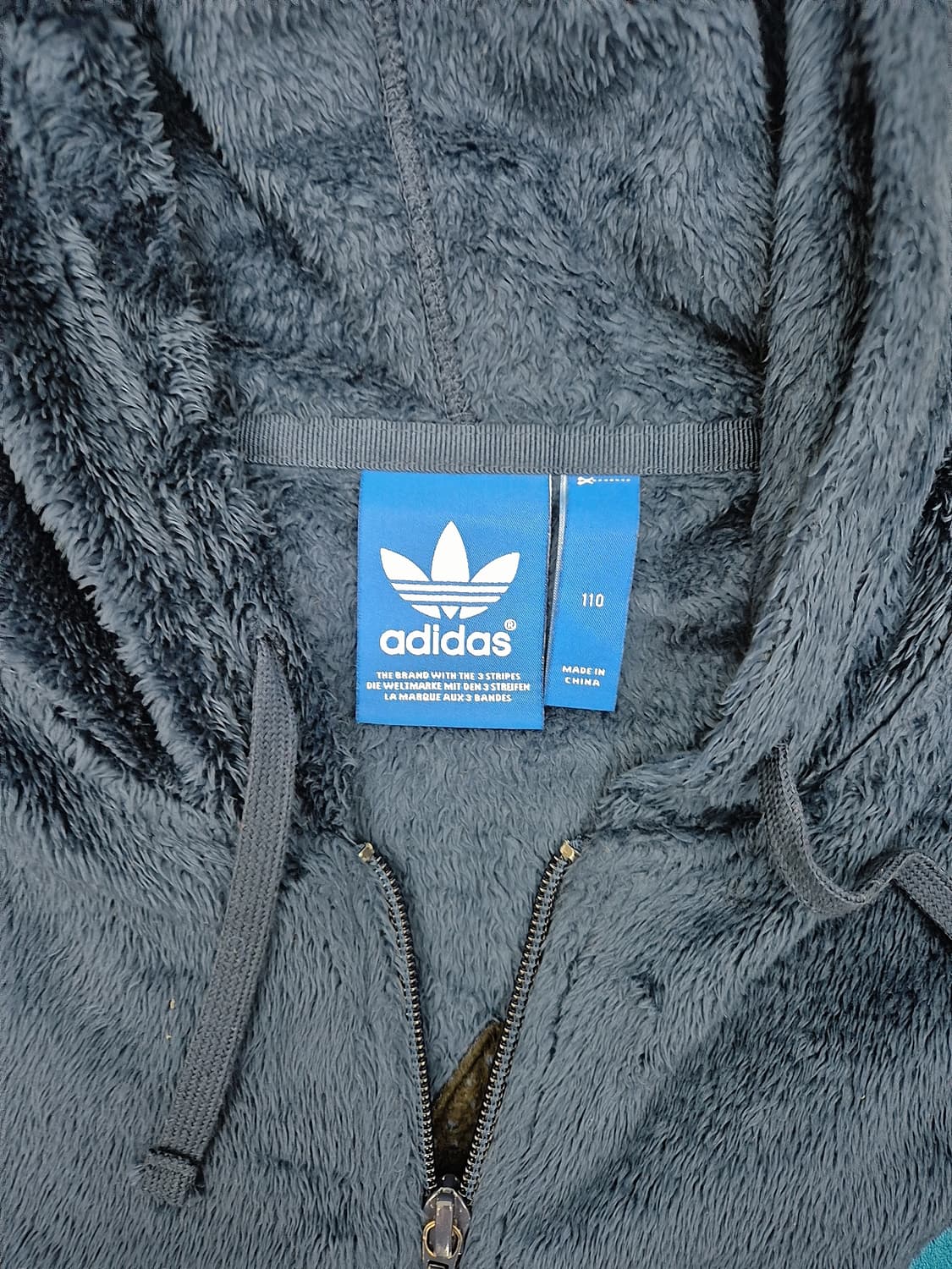 [110]<아디다스> 블루 후드 집업 상품이미지2