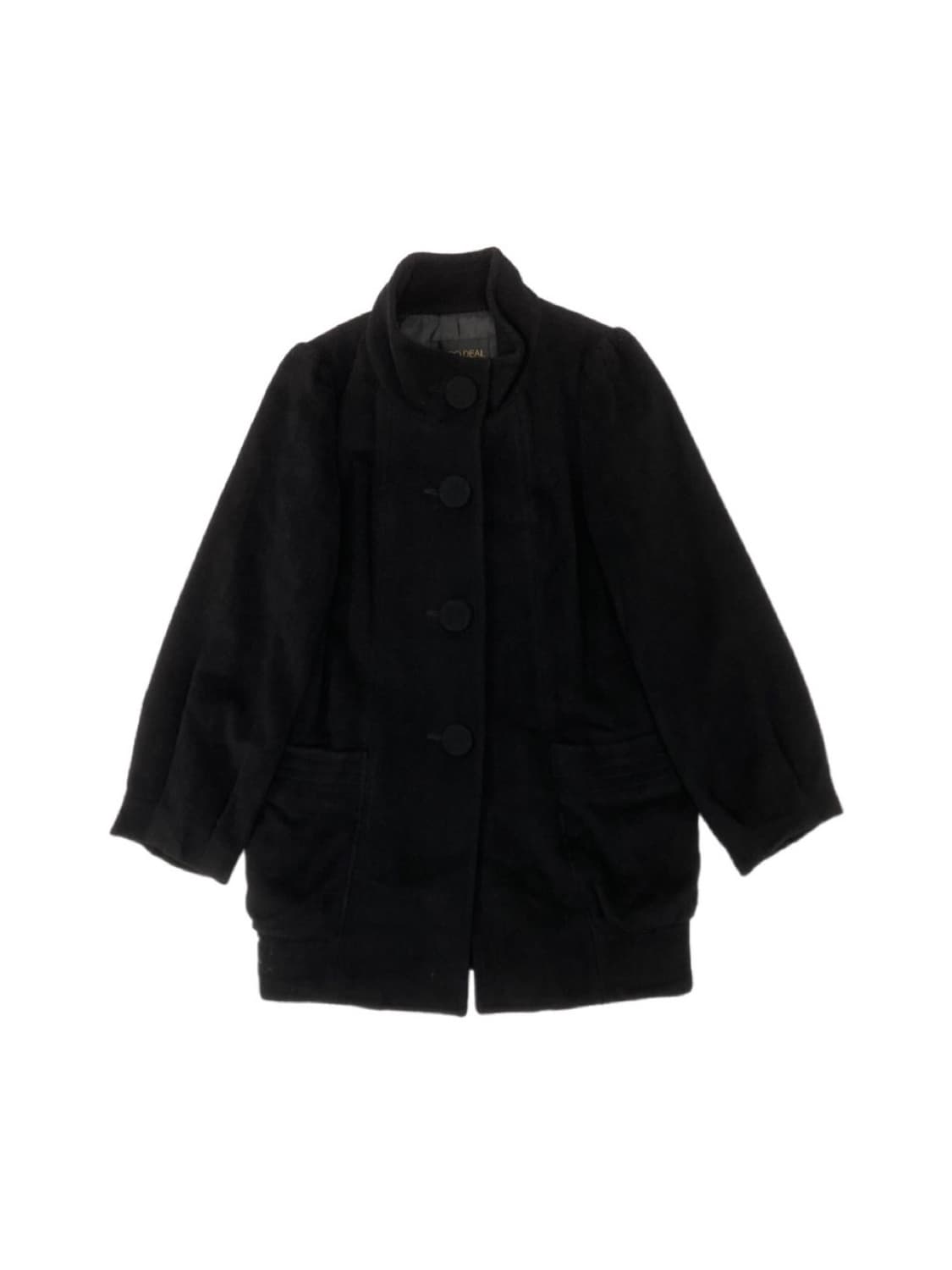 Black Minimal half Coat 상품이미지1