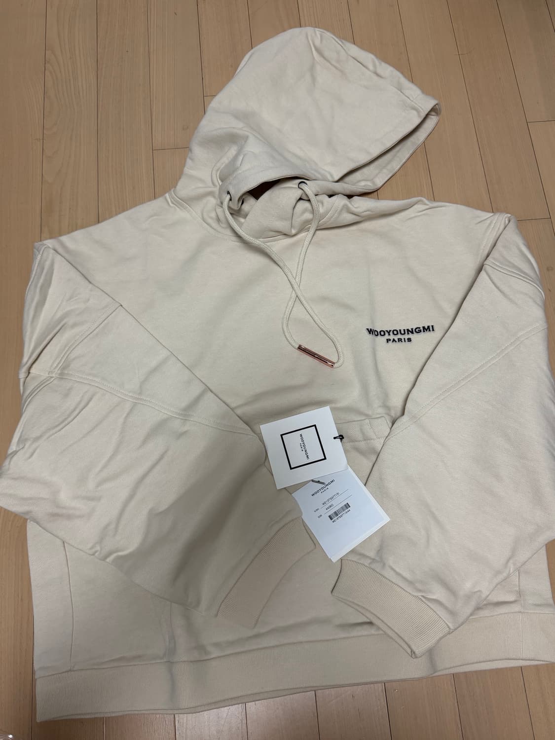 우영미 후드 완전새상품 사이즈 44(90) 상품이미지1