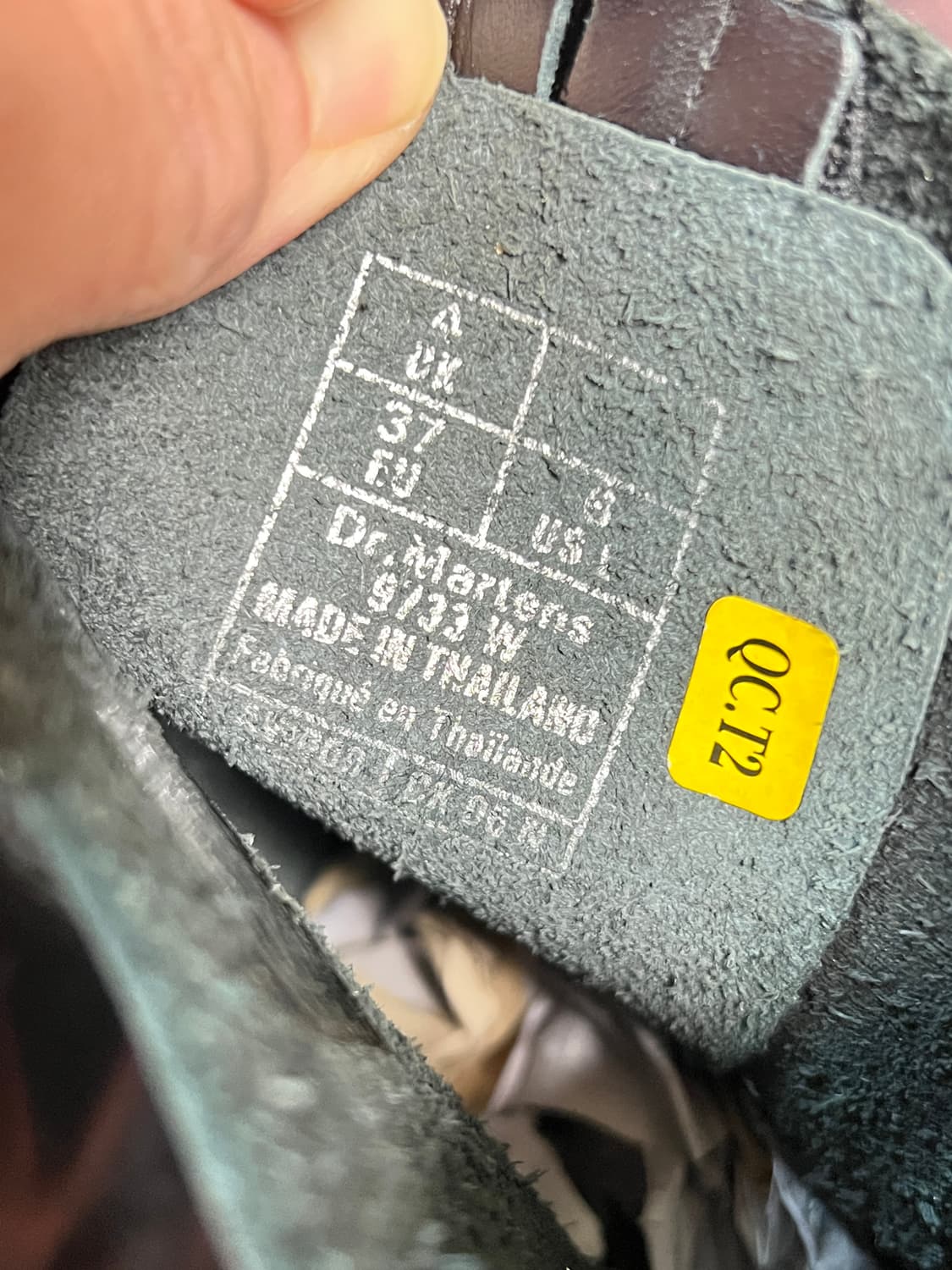 닥터마틴 9733W 14홀 더블 지퍼 롱부츠 블랙 UK4 (230) 상품이미지6