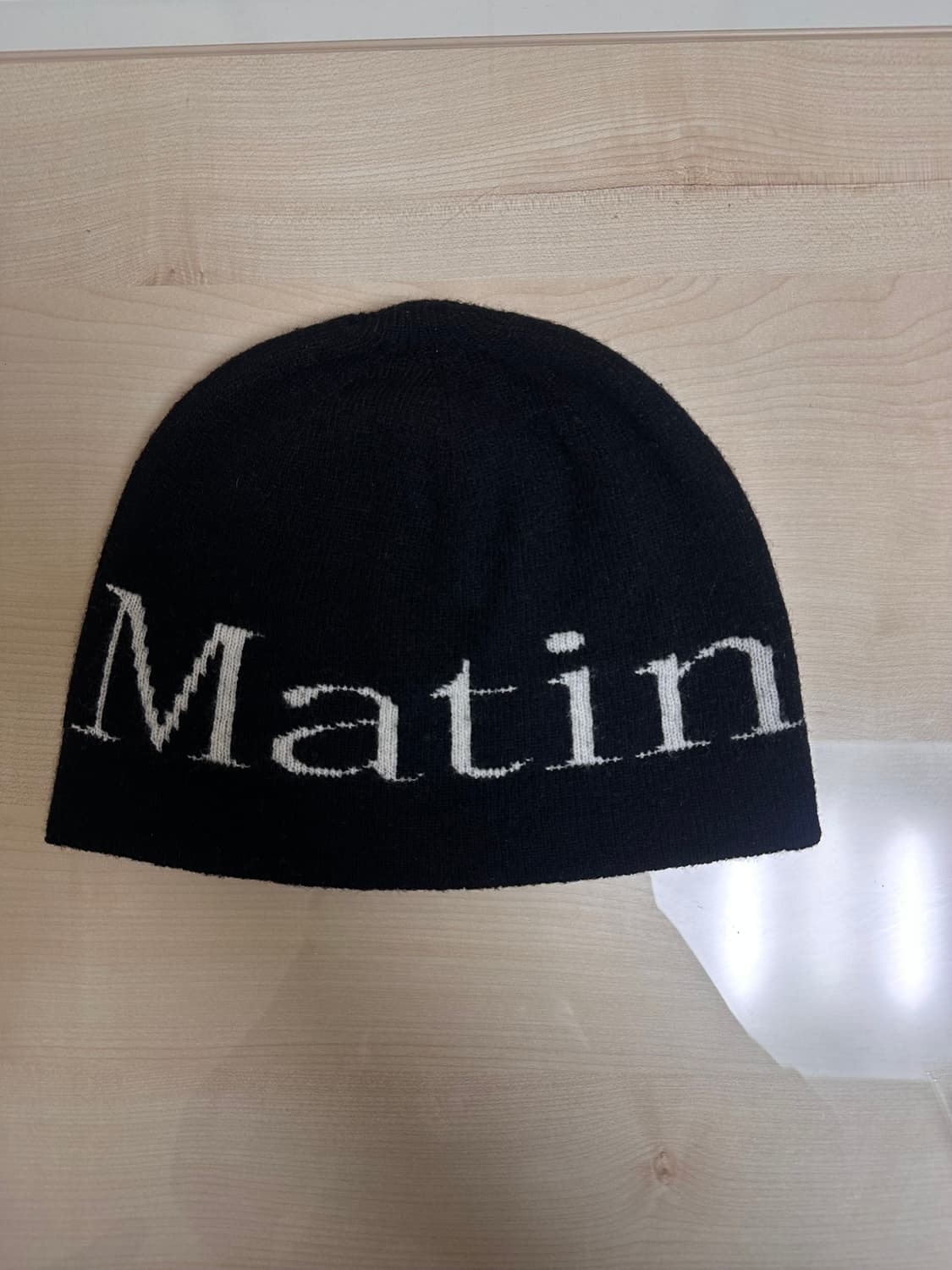 마뗑킴 비니 블랙 상품이미지1