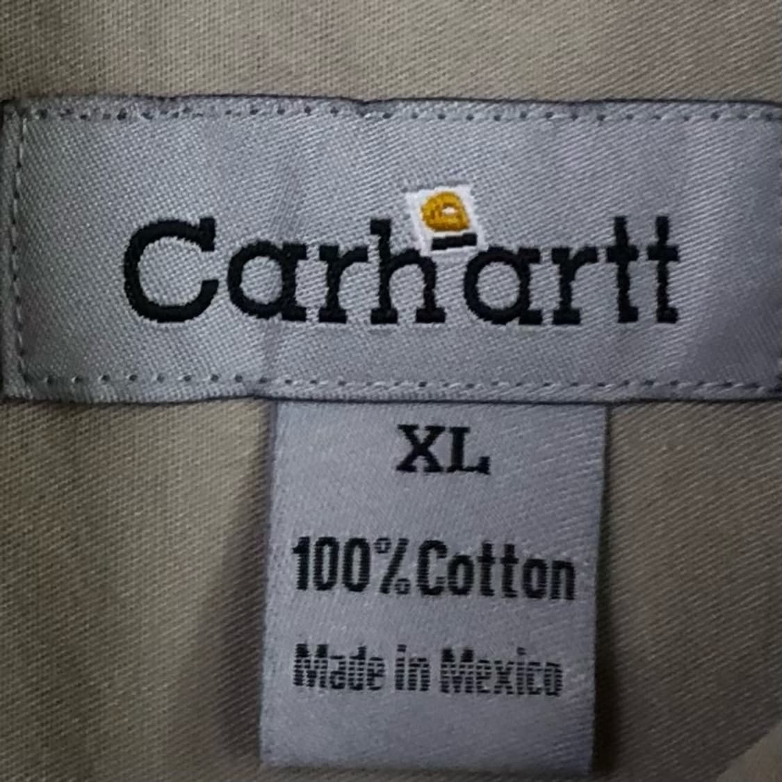 XL 칼하트 워크 셔츠 상품이미지3