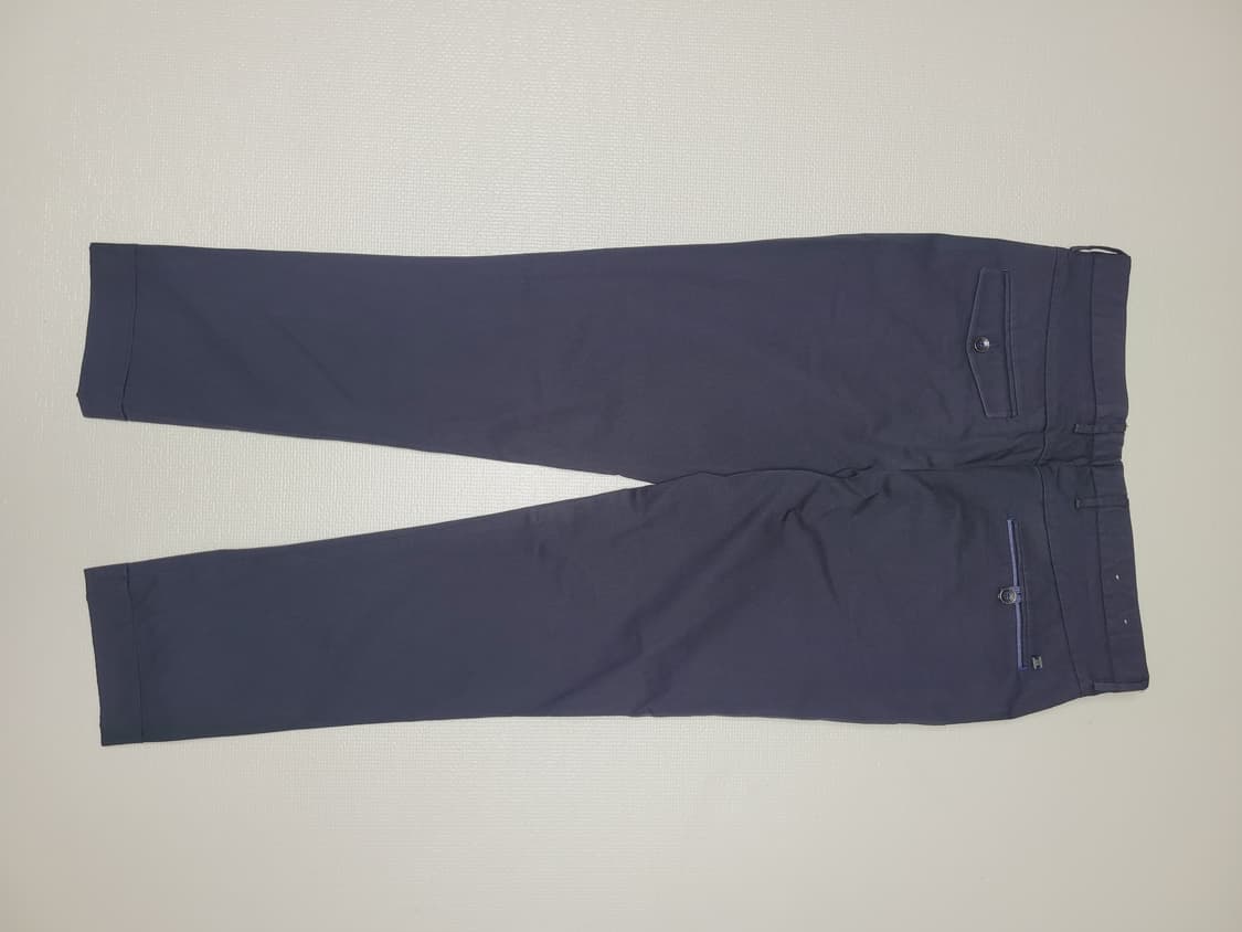 자라맨 ZARAMAN 남자 면 트윌 바지 33 네이비 상품이미지9