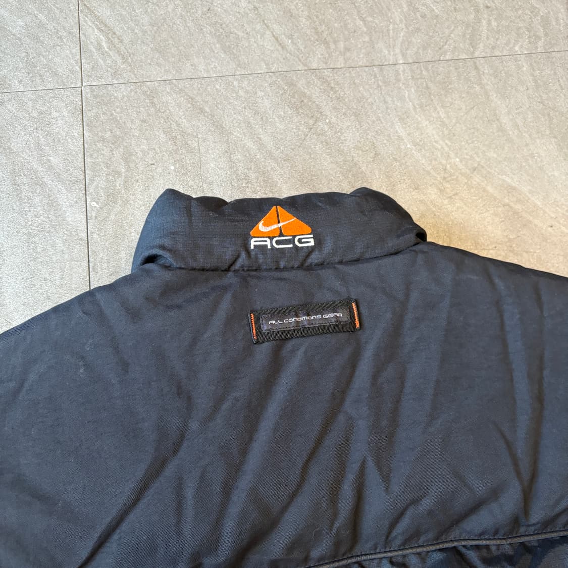 나이키 acg 블랙 다운 패딩 조끼 자켓 상품이미지10