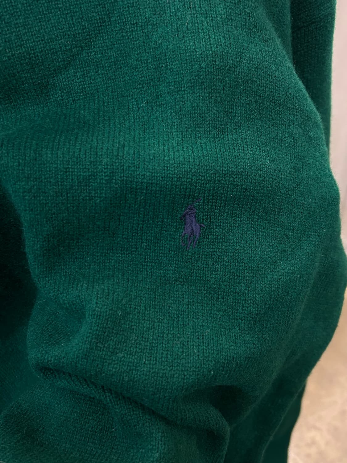 폴로 랄프로렌 그린 롤넥 니트 상품이미지7