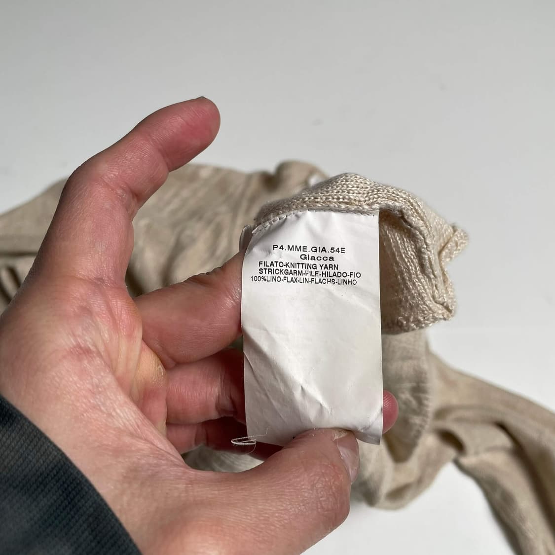 Max mara 린넨 트위스트 가디건 (italy)   상품이미지8