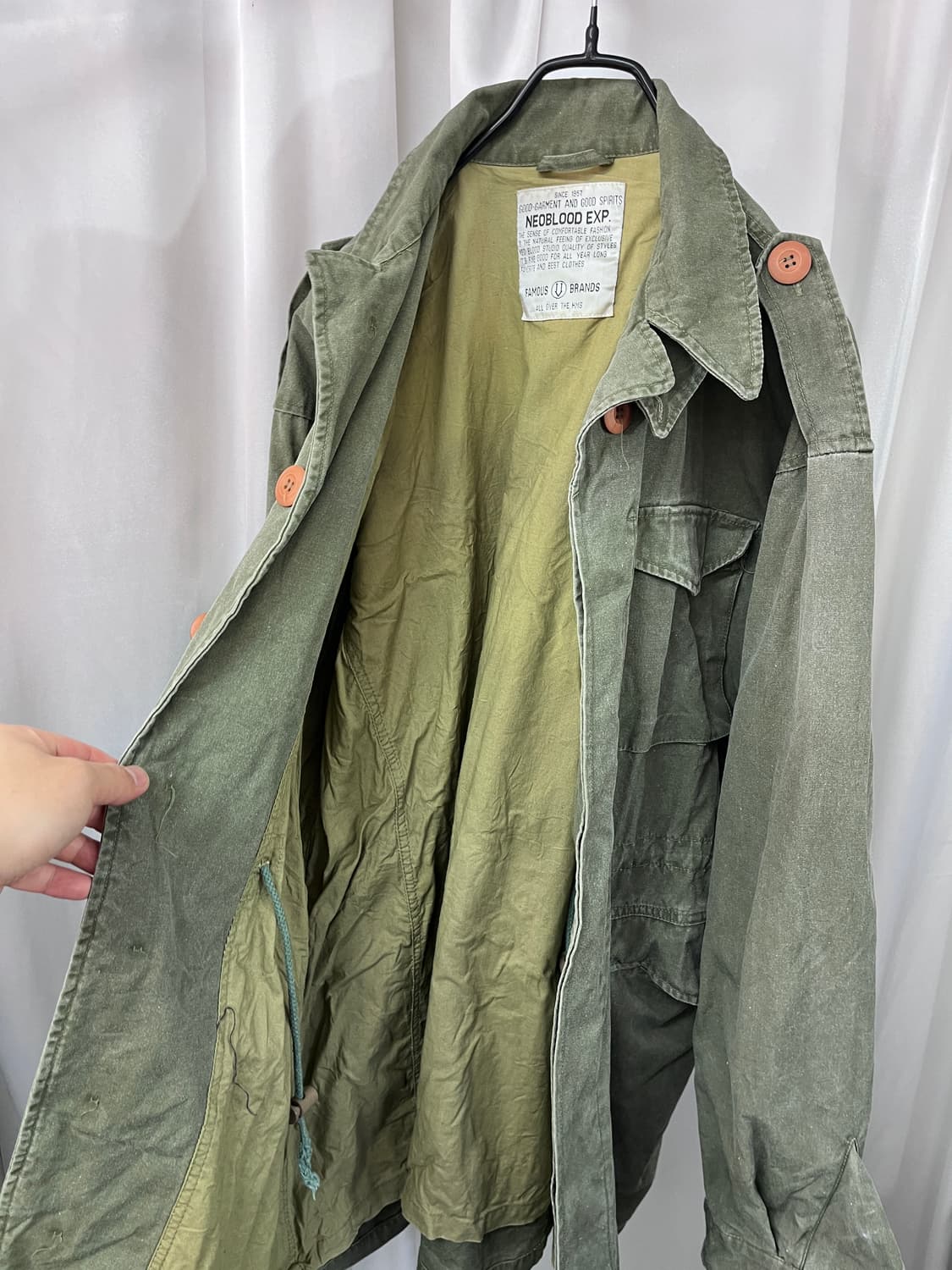 NEOBLOOD EXP military jacket  상품이미지3