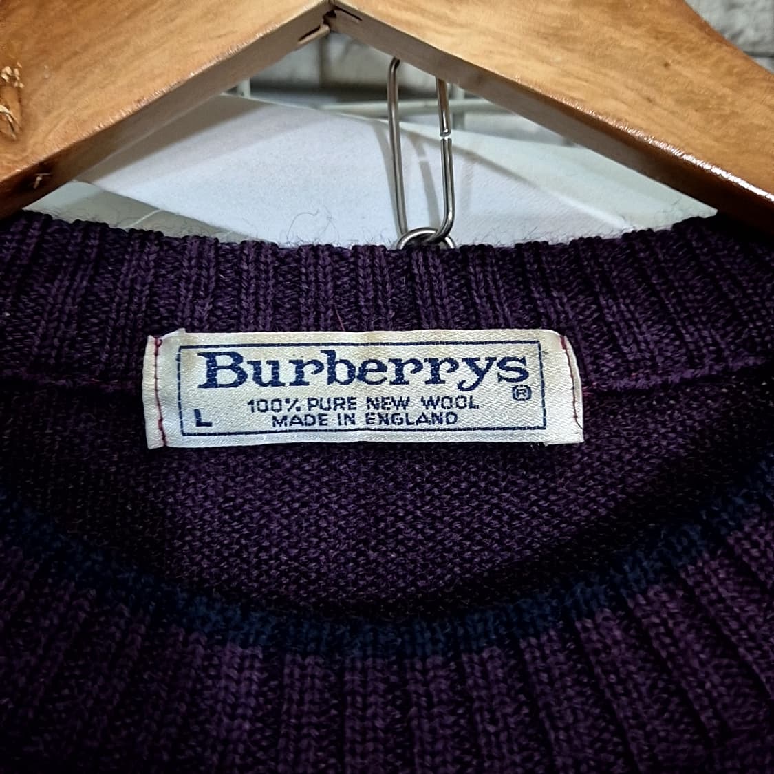 Burberry 버버리 퓨어 뉴 울 니트 상품이미지3