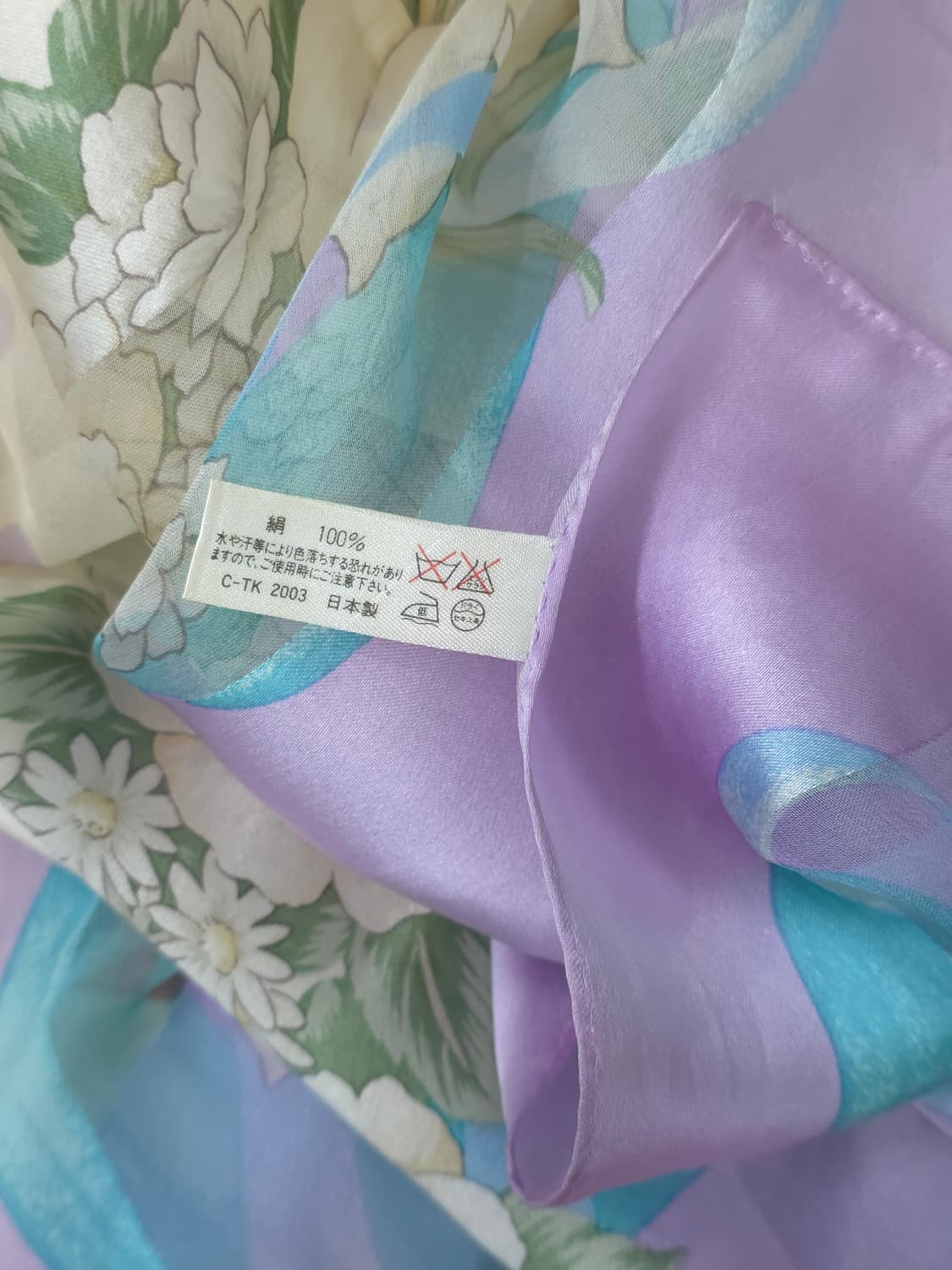 란셀 실크스카프 상품이미지5