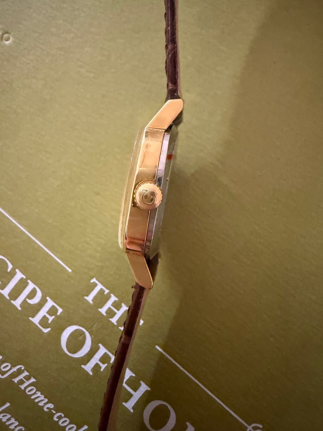 수동 드빌 여성용 가죽시계 상품이미지4