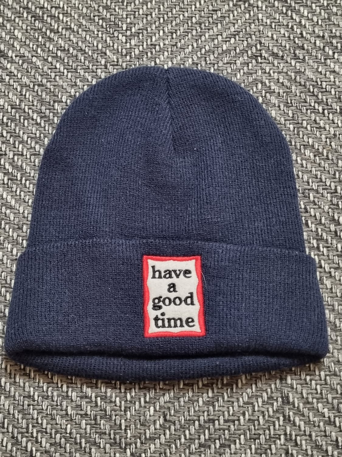 have a good time — 네이비 비니 상품이미지1