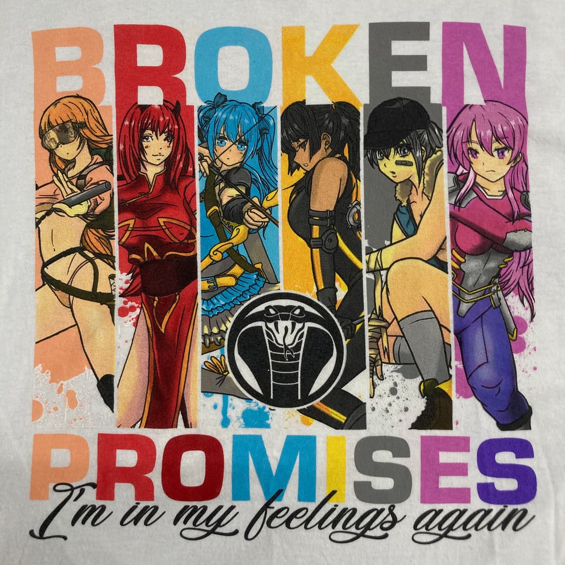 broken promises 오피셜 애니메이션 티셔츠 상품이미지2