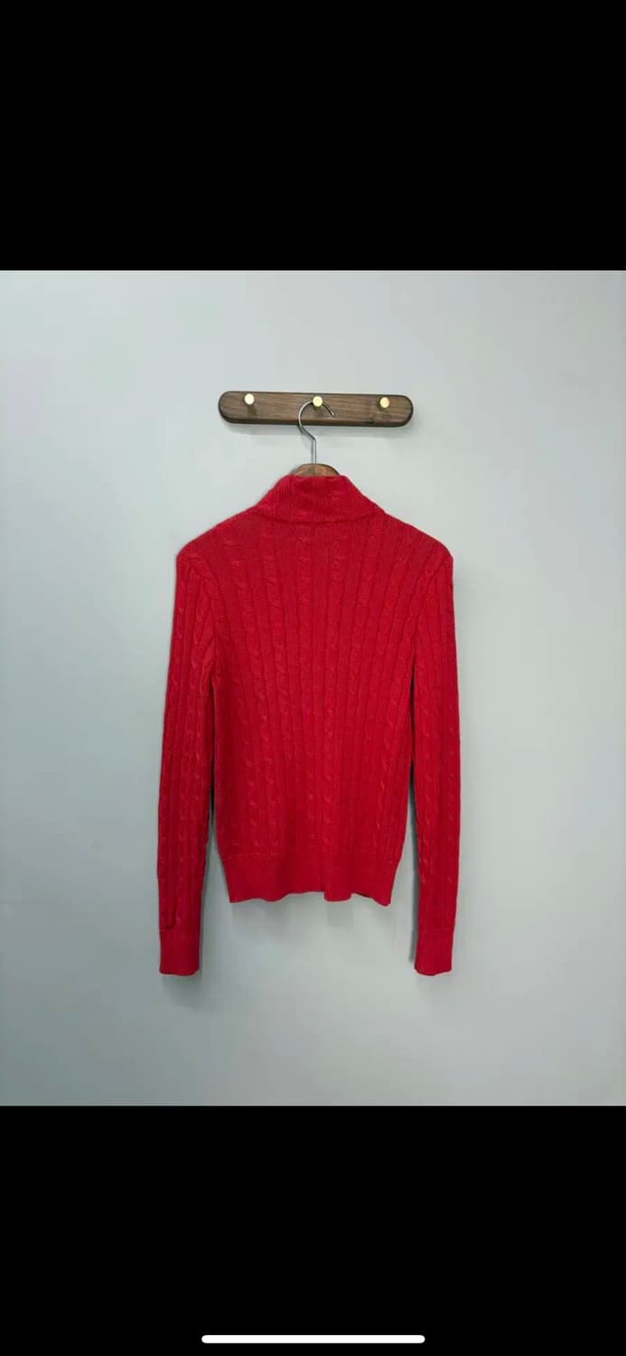 폴로 랄프로렌 스포츠 포니로고 꽈배기 스웨터 집업 H1151 상품이미지4