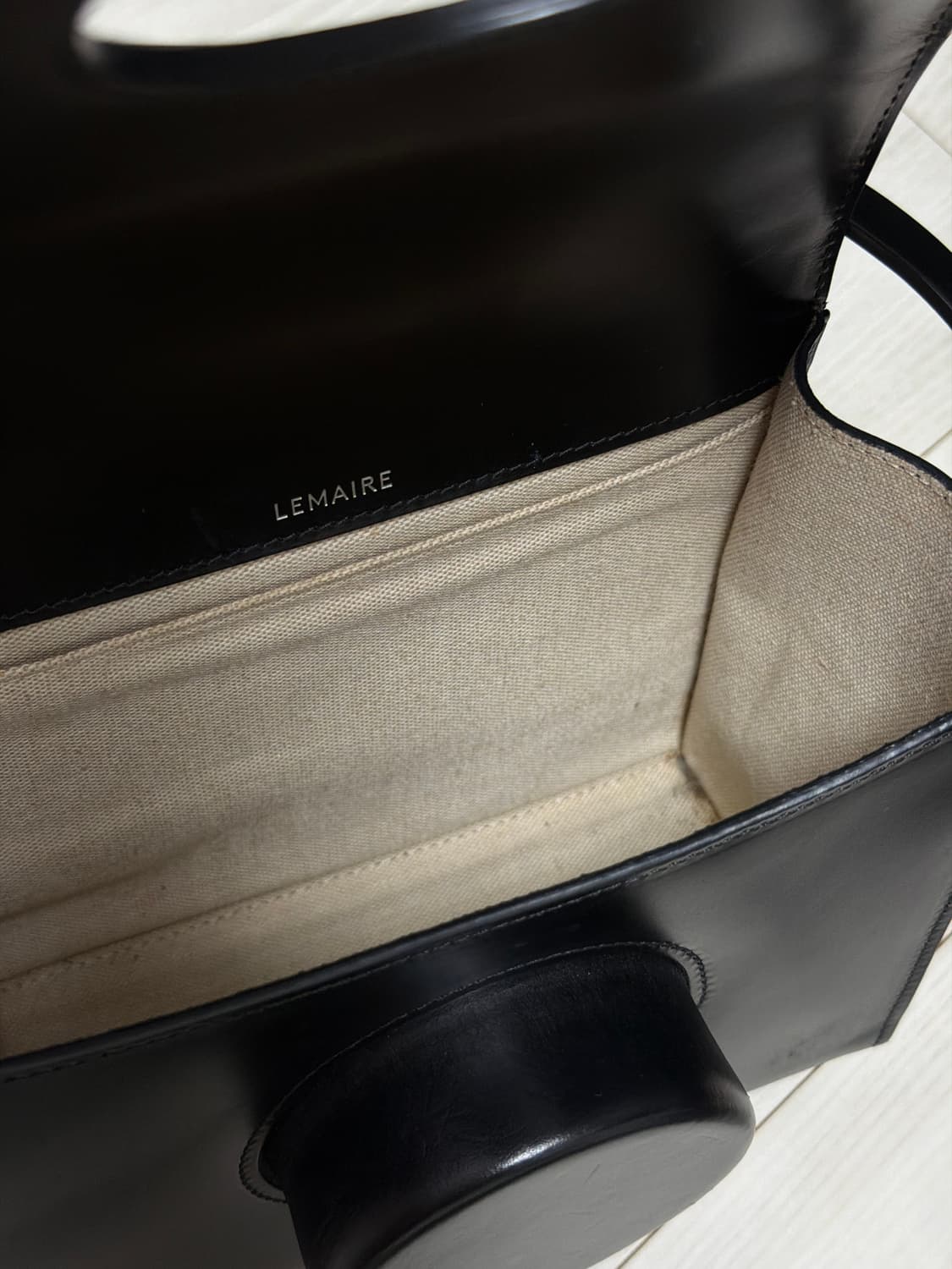 르메르 카메라백 블랙 풀셋 상품이미지8