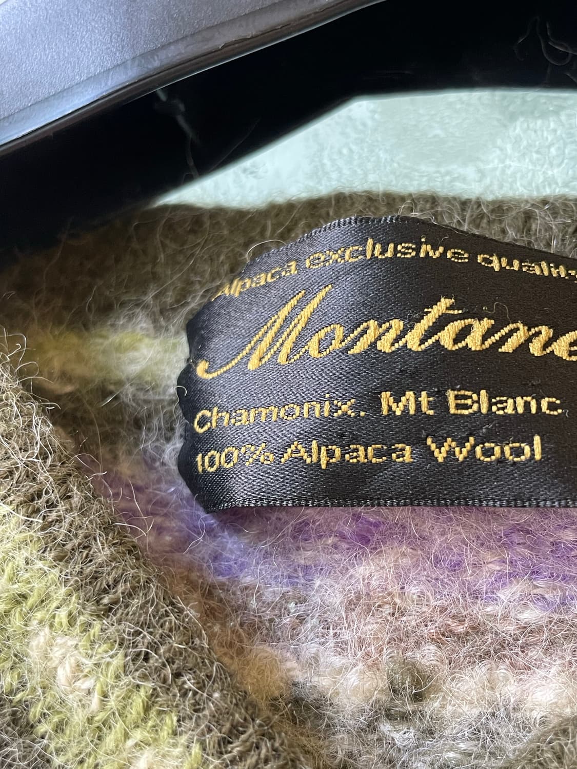 (US Vintage) 100% 알파카 울 니트 상품이미지4