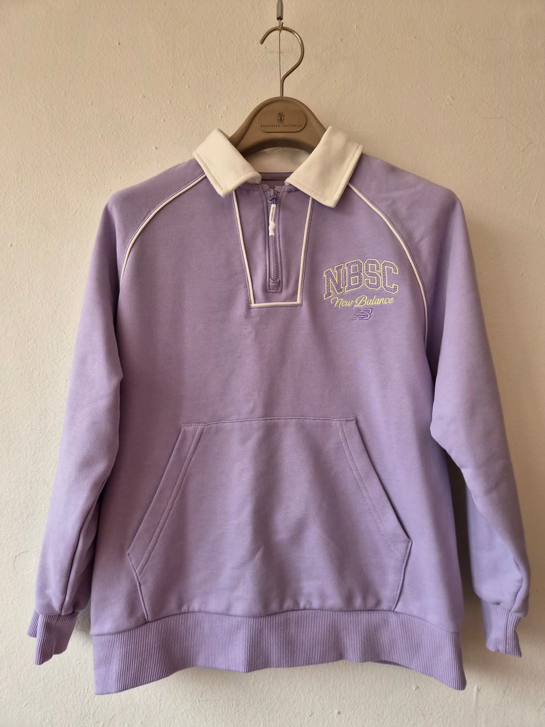 뉴발란스 키즈 반집업맨투맨티셔츠 150사이즈 상품이미지2