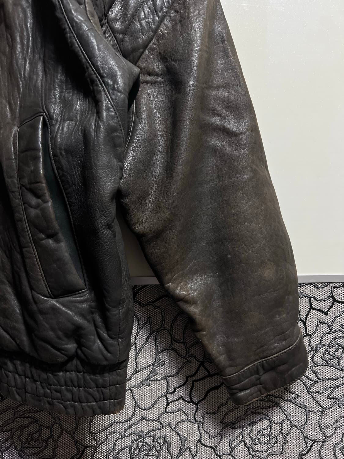 빈티지 밀라노 커넥션 가죽자켓 상품이미지3