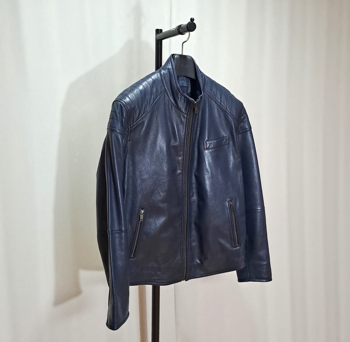 (택포) 워모 싱글라인 양가죽 자켓 105 B24 상품이미지3