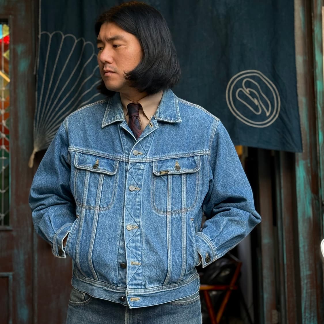 80-90‘s Lee 데님 트러커 자켓 95 상품이미지7