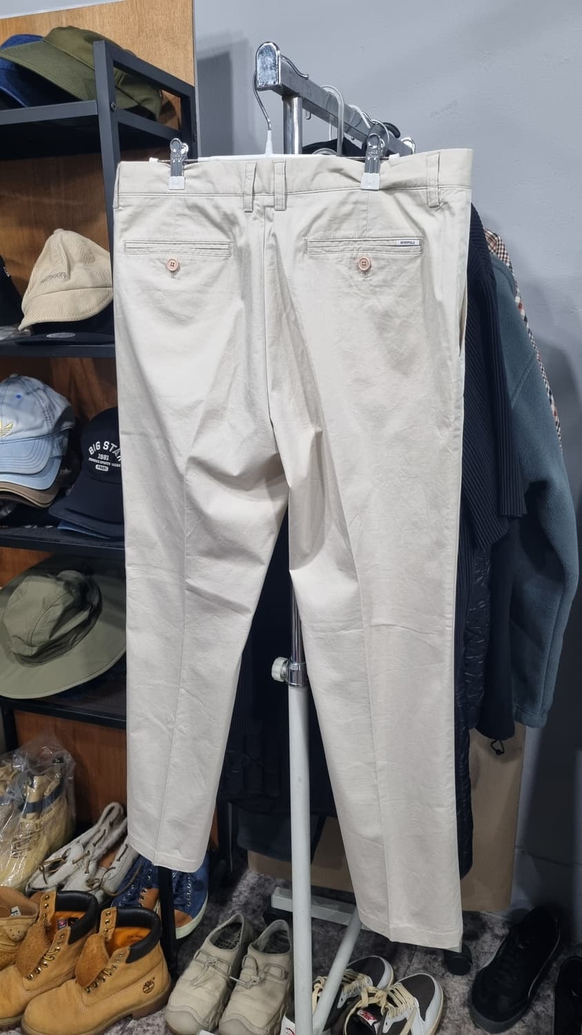 빈폴(BEAN POLE) 베이지색 코튼팬츠 허리34 상태A급 상품이미지2