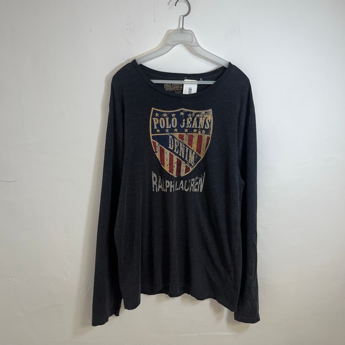 90s Polo Jeans USA Flag Long Sleeve 상품이미지4