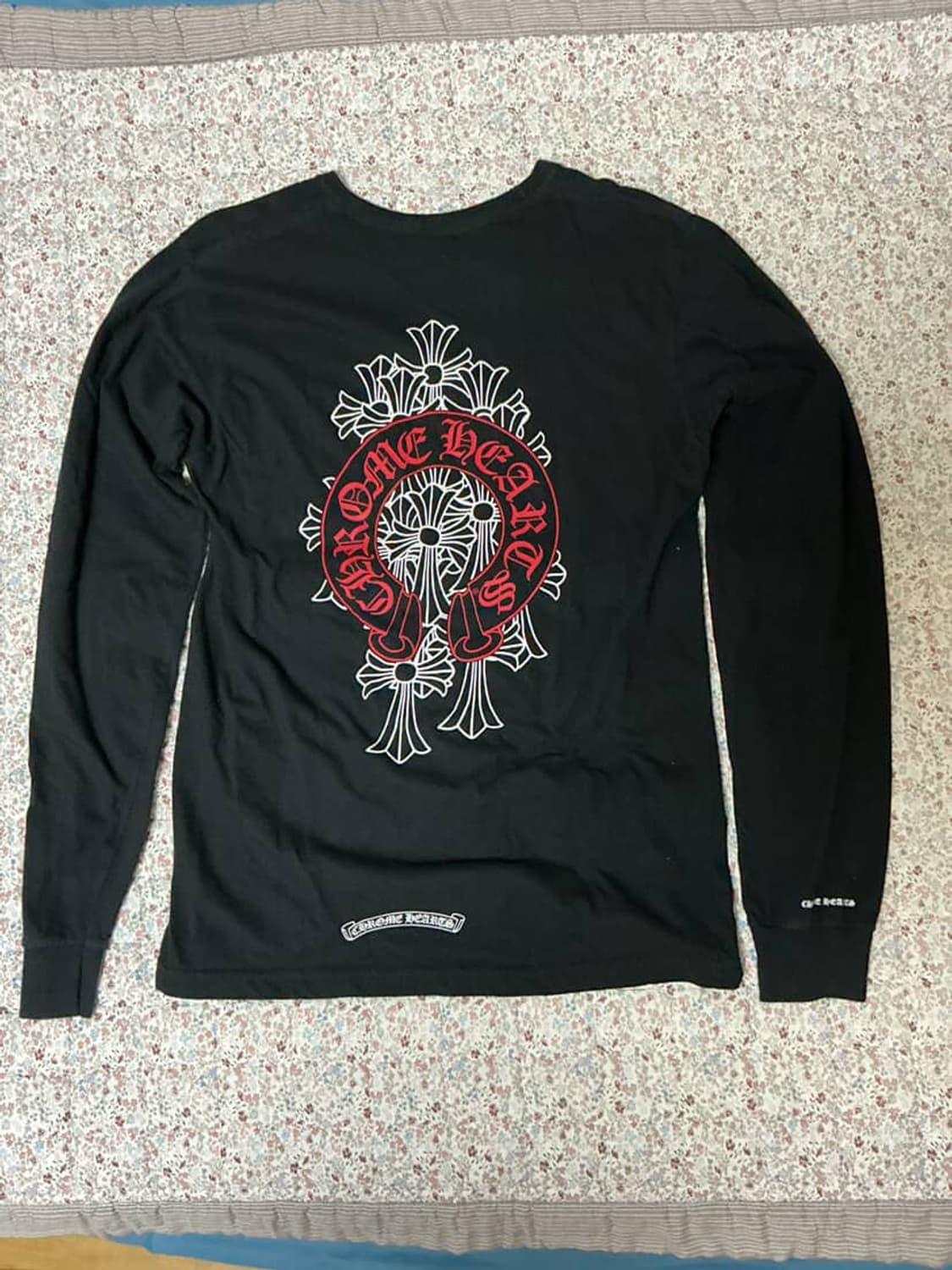 크롬하츠 레드 홀스슈 롱슬리브 사이즈 m 상품이미지2