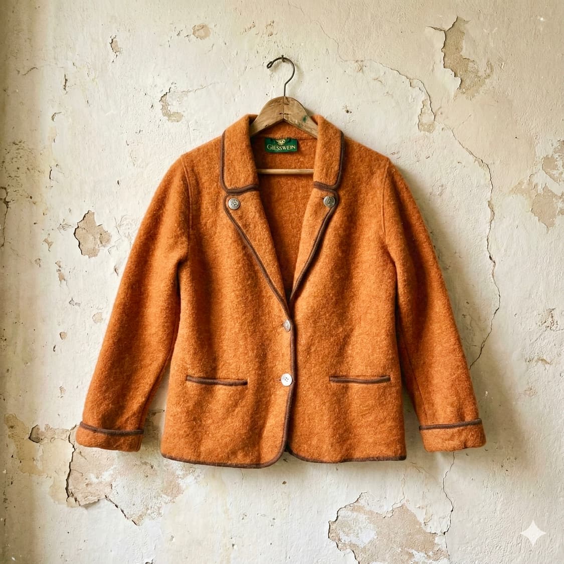 오스트리아  Giesswein(기스바인) 퓨어 울 자켓 상품이미지1
