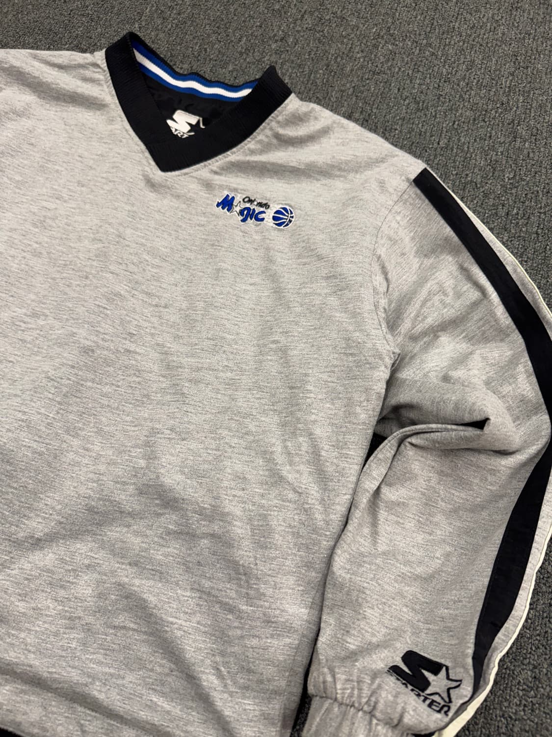 L)스타터 빈티지 올드스쿨 MAGIC 리버시블 브이넥 웜업 상품이미지9