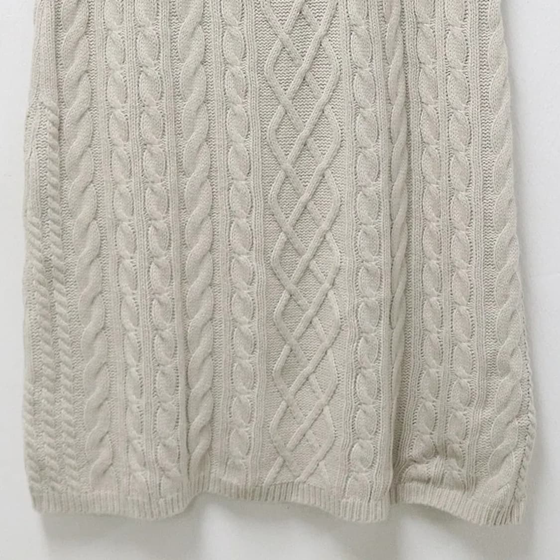 TITIVATE 꽈배기 니트 롱 스커트 62309 상품이미지6