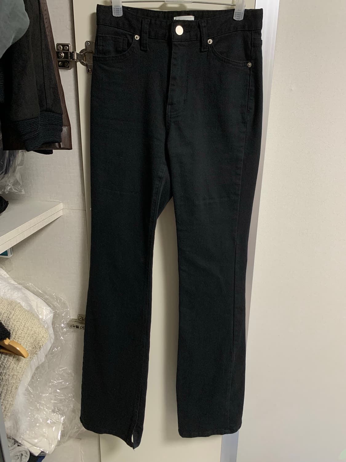 쉬이즈큐트 안나 진 2사이즈 일괄 안나슬릿진(매물템)/안나블랙진(새상품) 상품이미지5