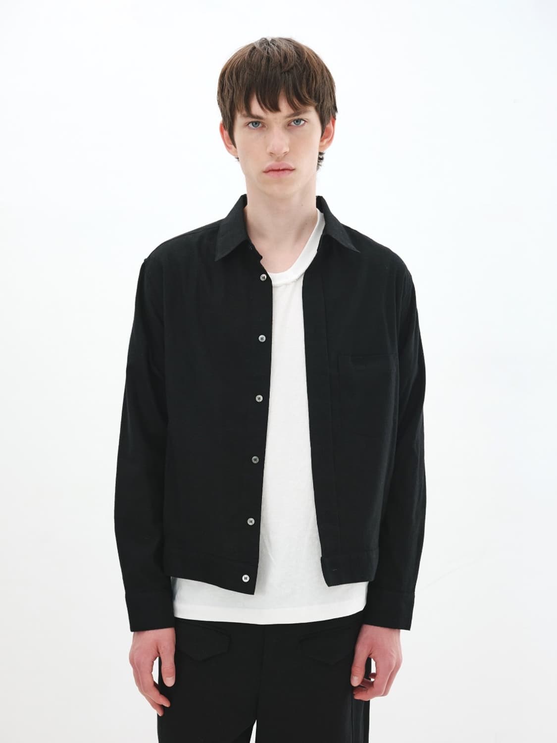 (50) aieul Cop Shirts black 상품이미지1