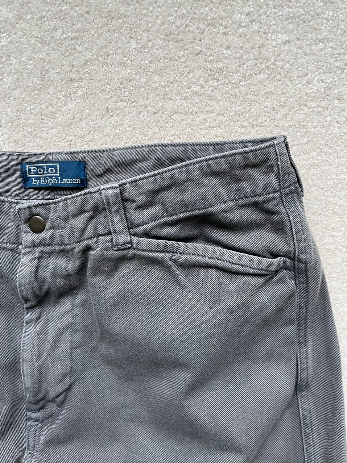 폴로 랄프로렌 워시드 블랙 팬츠 (31-32) 상품이미지6