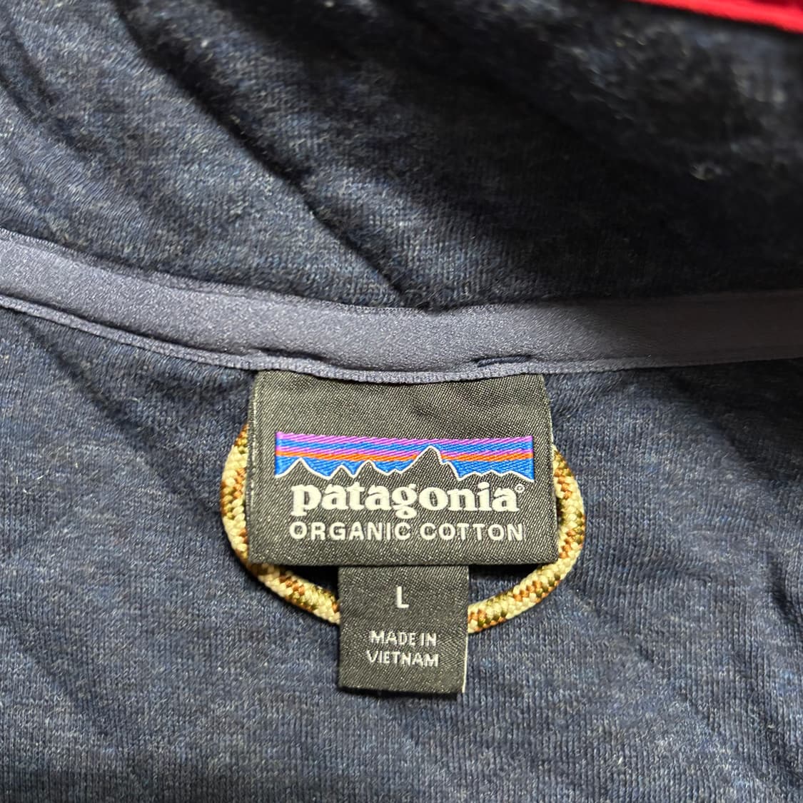 L 파타고니아 네이비 퀄팅 반집업 퀼팅 상품이미지4