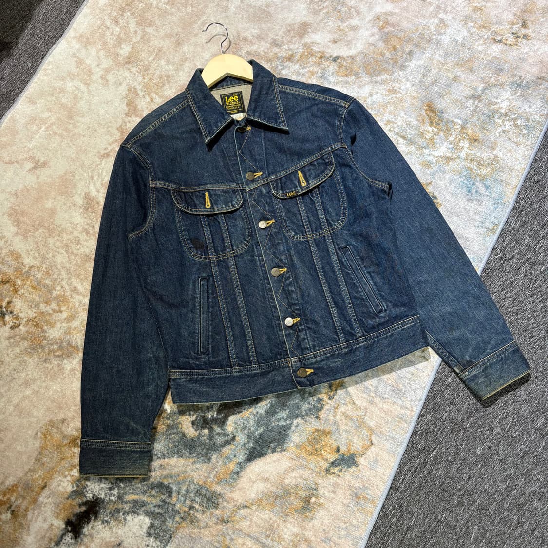 Lee 리 빈티지 데님 청 트러커자켓 상품이미지1