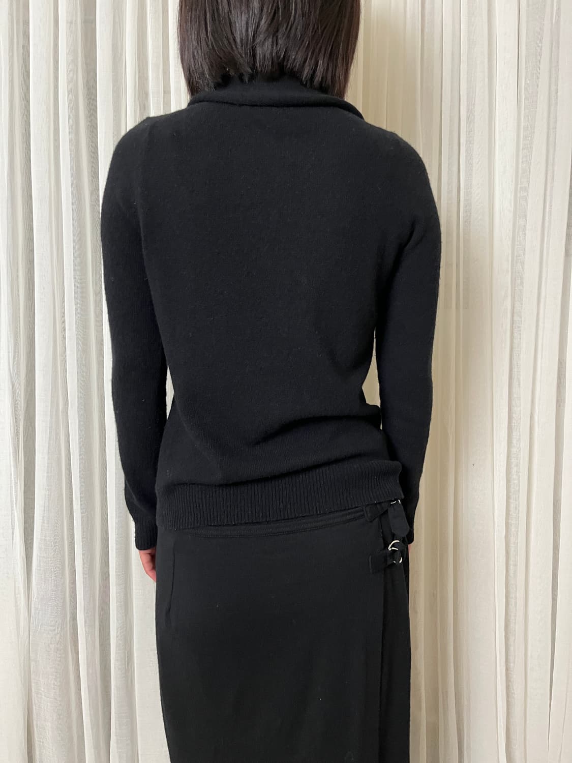 요지야마모토 카라 스트랩 가디건 yohji yamamoto Y’s  상품이미지8