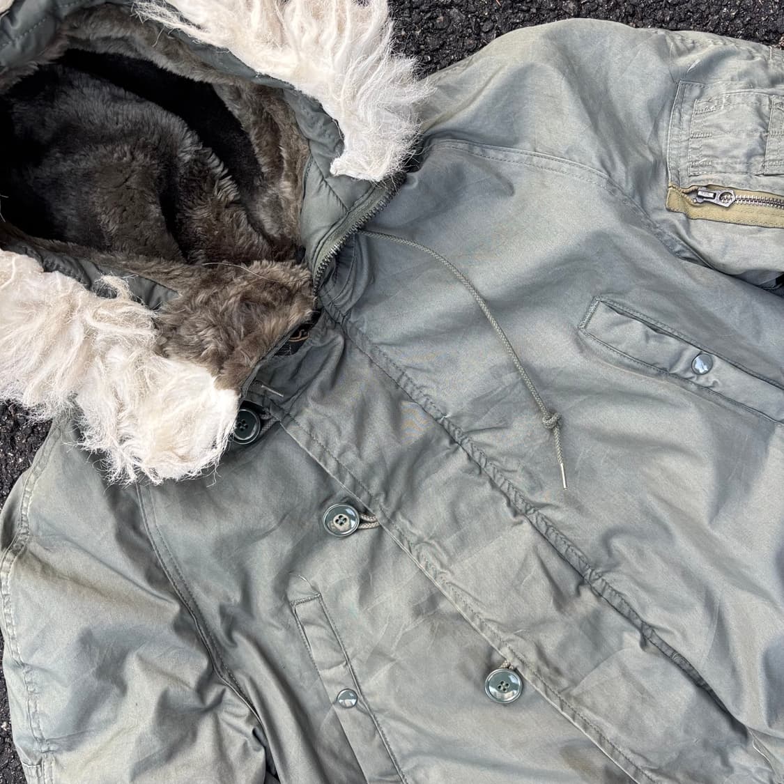 80년대 미군 n3b 콜드웨더 파카 상품이미지4