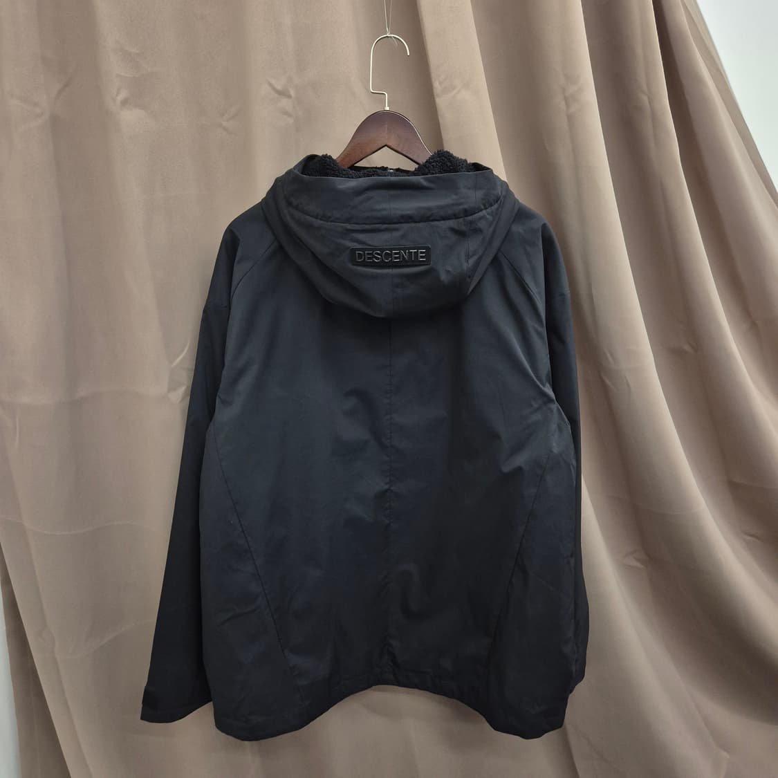 데상트 후리스 후드 자켓 100 상품이미지4