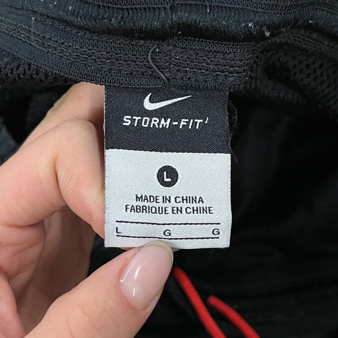 [정품/L] 나이키 T90 블랙 트레이닝 바지 b12 상품이미지4