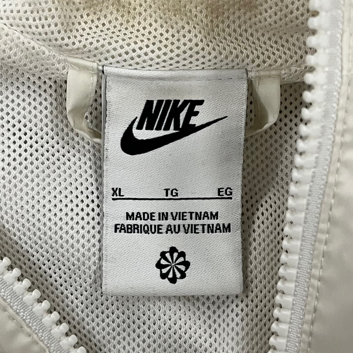 [정품/XL] 나이키 바람막이 화이트 그레이 b8 상품이미지6